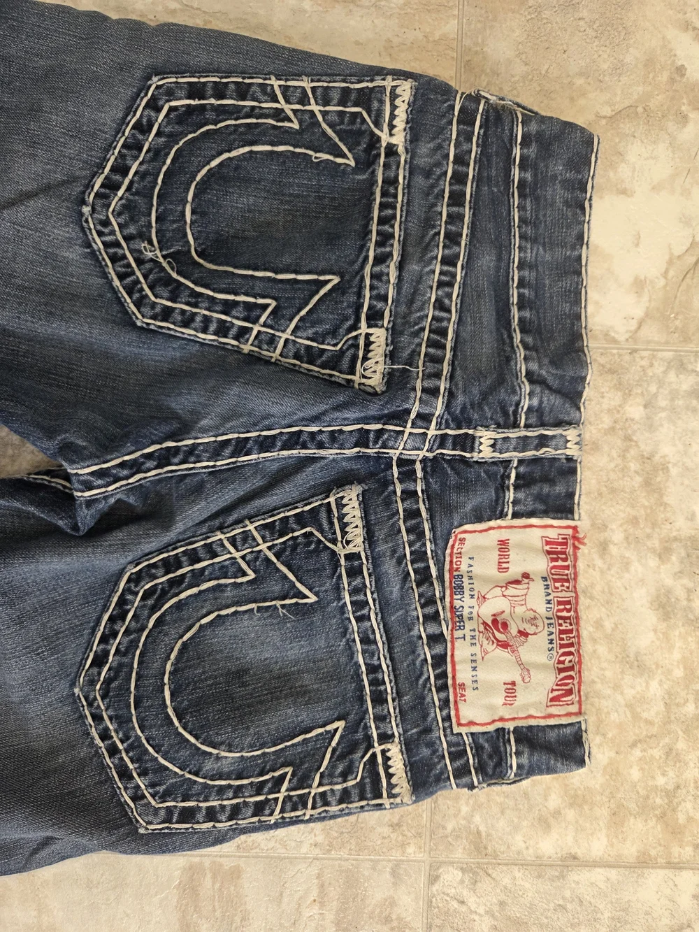 True Religion Bobby Super T Jeans Womens 28 - Picture 9 of 10